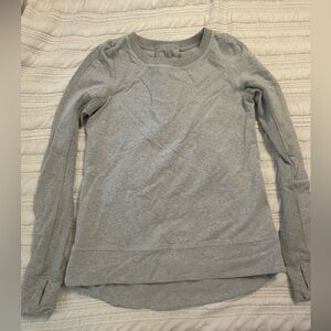 Grey lululemon sweatshirt